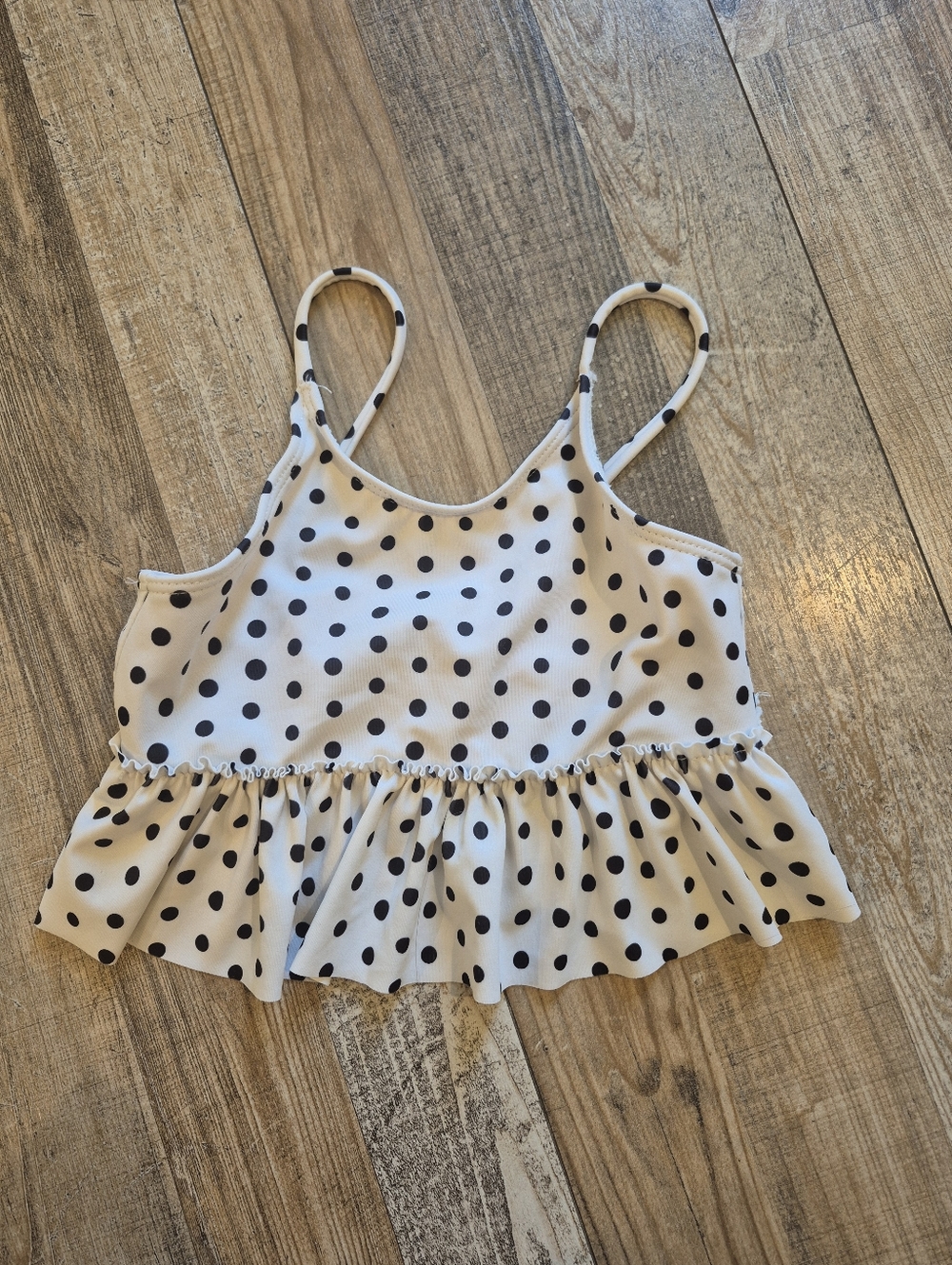 Kortni Jeane Ruffle Swimsuit Top, Size 4/5